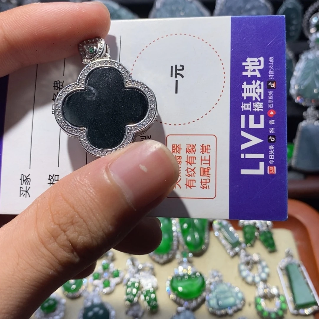 颈饰未镶嵌翡翠翡翠