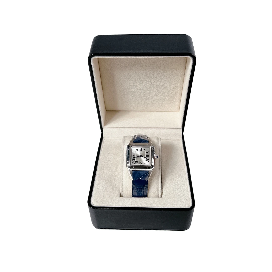 99新 Cartier/卡地亚 山度士/石英/20年全套/精钢/SBK0129110