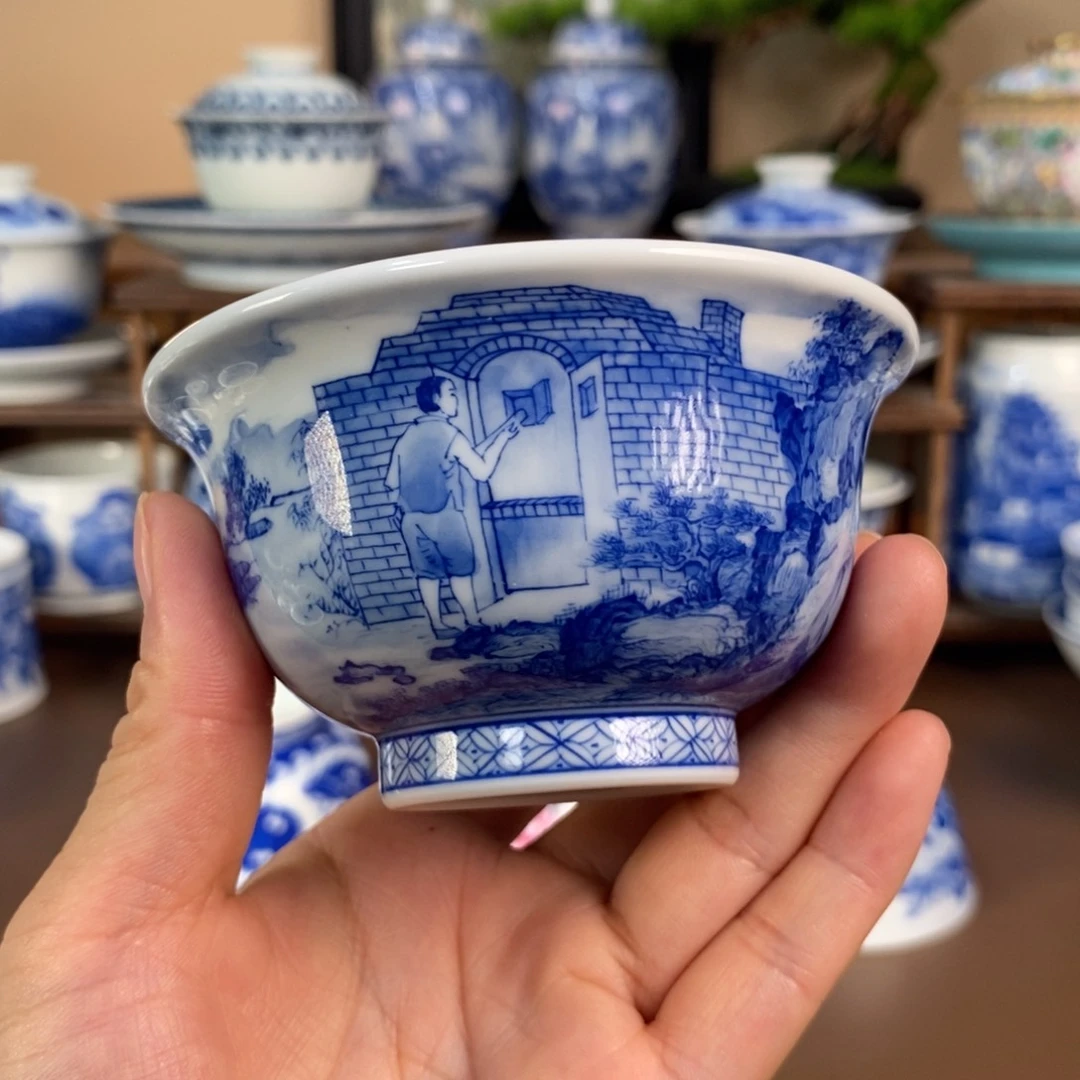 景德镇陶瓷手工手绘