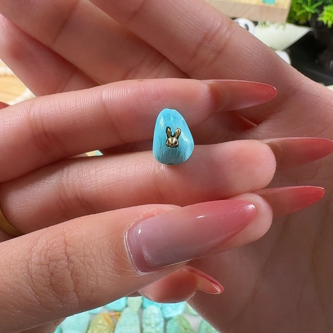 绿松石未镶嵌吊坠(不含链)