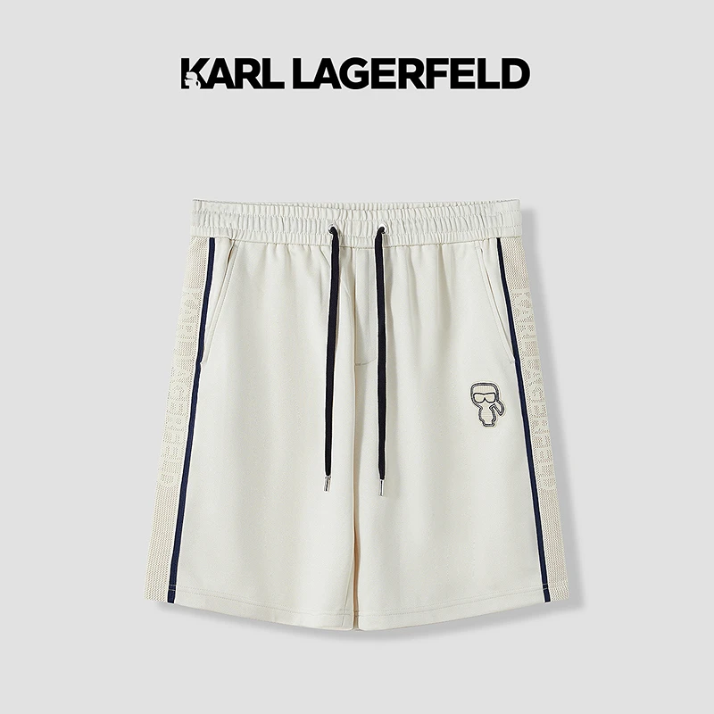 【臻享男装】KARL LAGERFELD卡尔拉格斐2024短裤老佛爷1K1E30404257