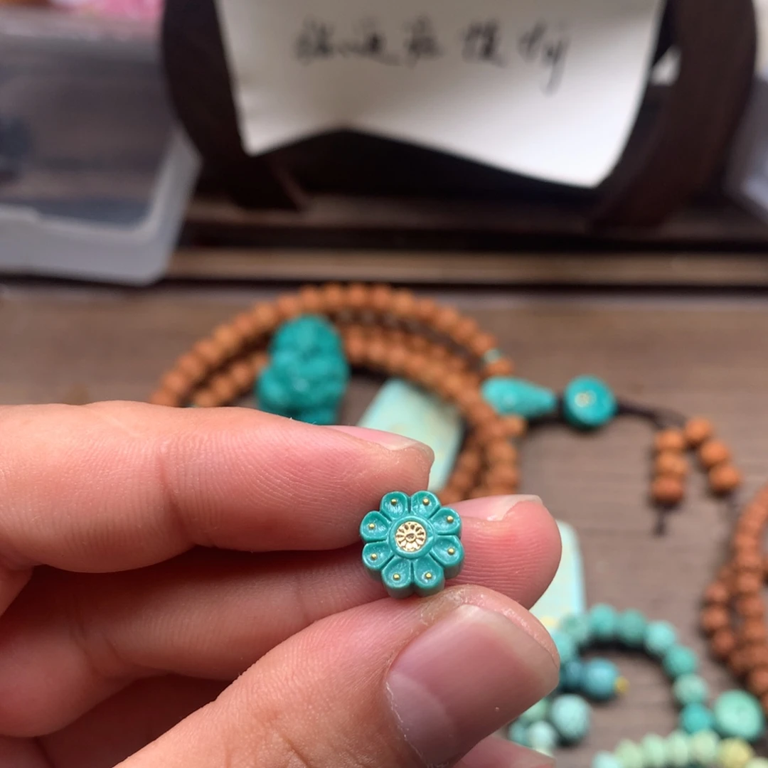 未镶嵌绿松石雕刻