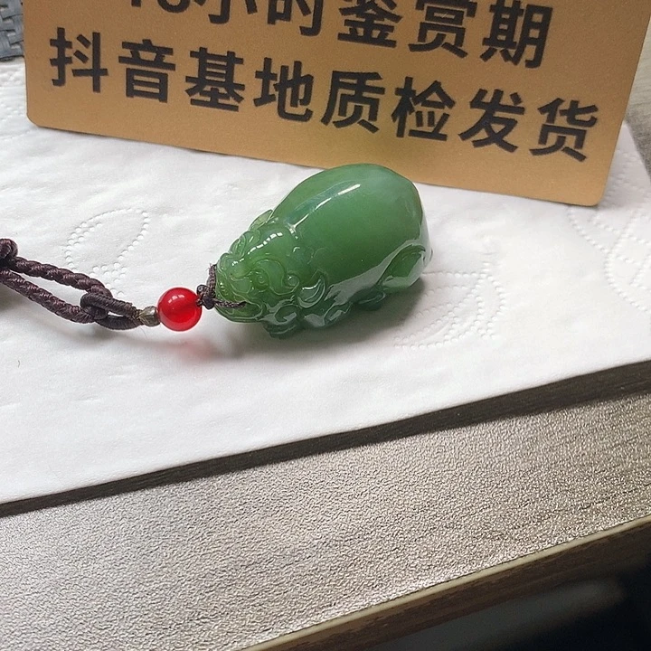 颈饰未镶嵌和田玉貔貅