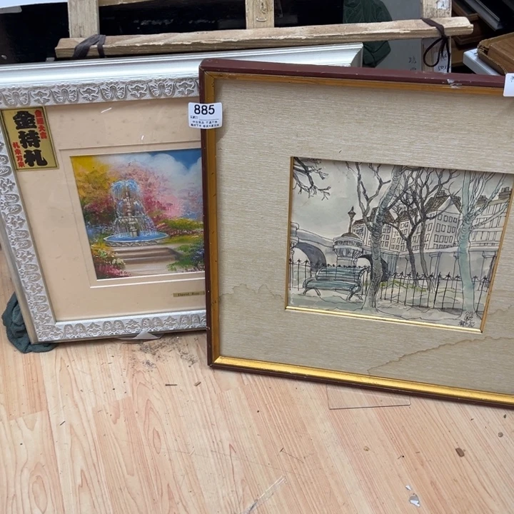 無***理版画中古商品885哈哈哈