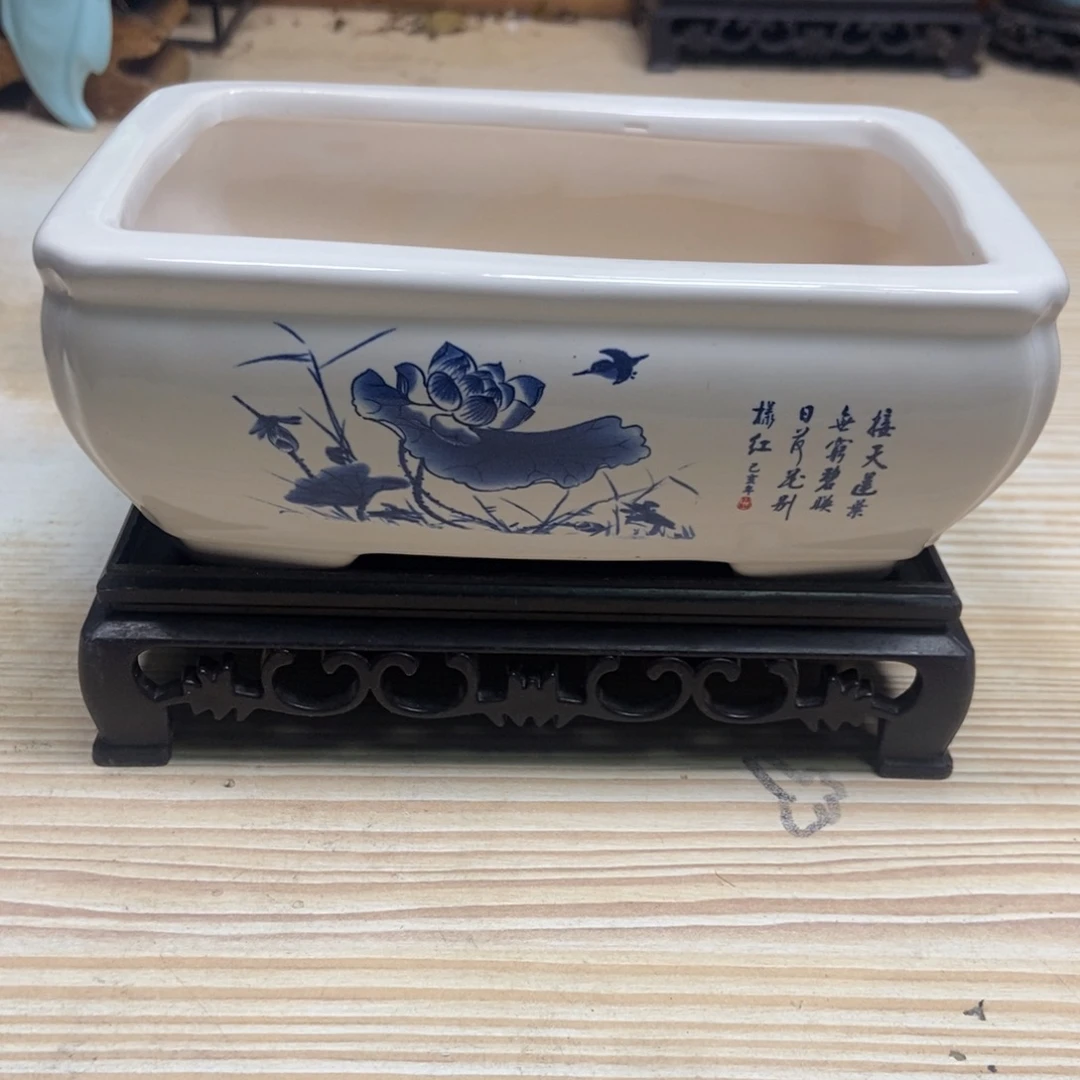 瓷片陶瓷花盆陶瓷艺术