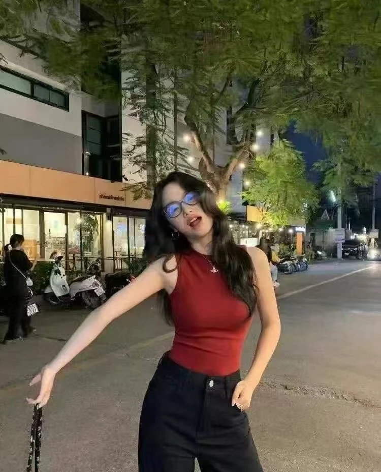 王美丽本丽-no退no换 谨慎下单55208纯色百搭背心