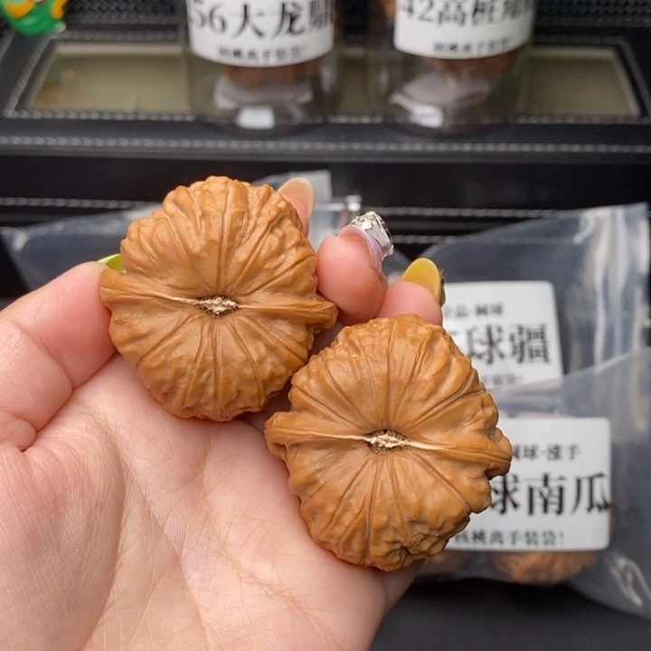 把件文玩核桃天**帅南瓜43圆球