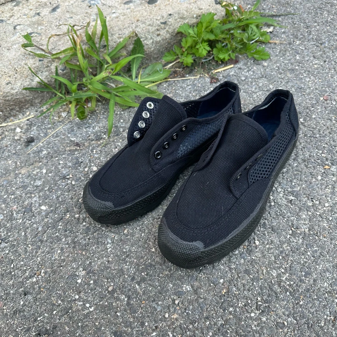 006夏季黑色网面工作鞋防静电胶鞋