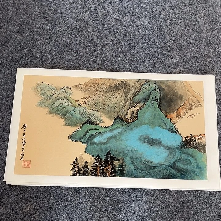 国画山水画作品欣赏
