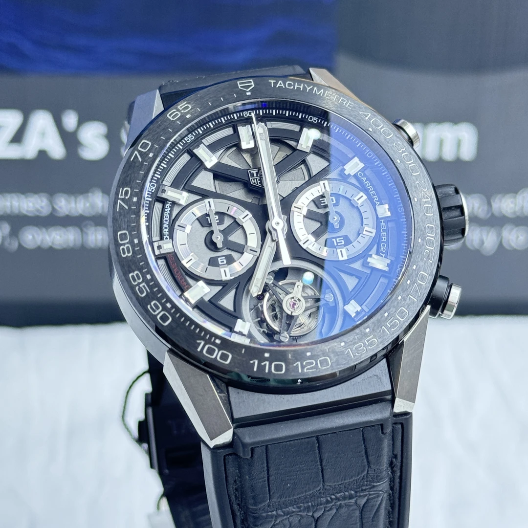 95新 TAG Heuer/泰格豪雅 泰格豪雅卡莱拉系列男士腕表，自动机械