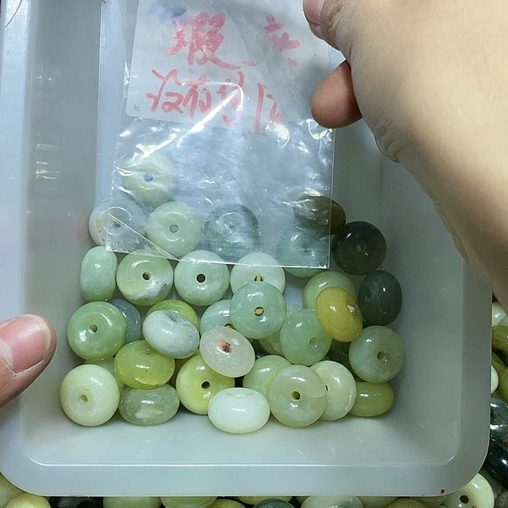 未镶嵌蛇纹石玉车挂278