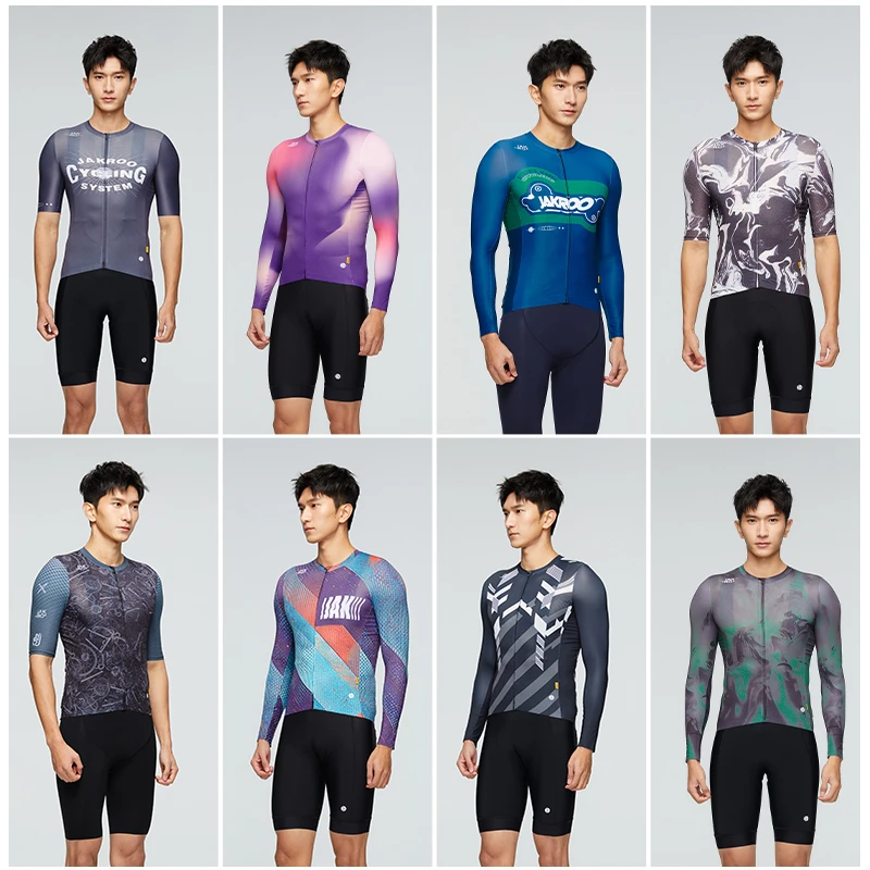 【福】捷酷春夏男士长短袖骑行服特惠福利专区自行车户外骑行上衣