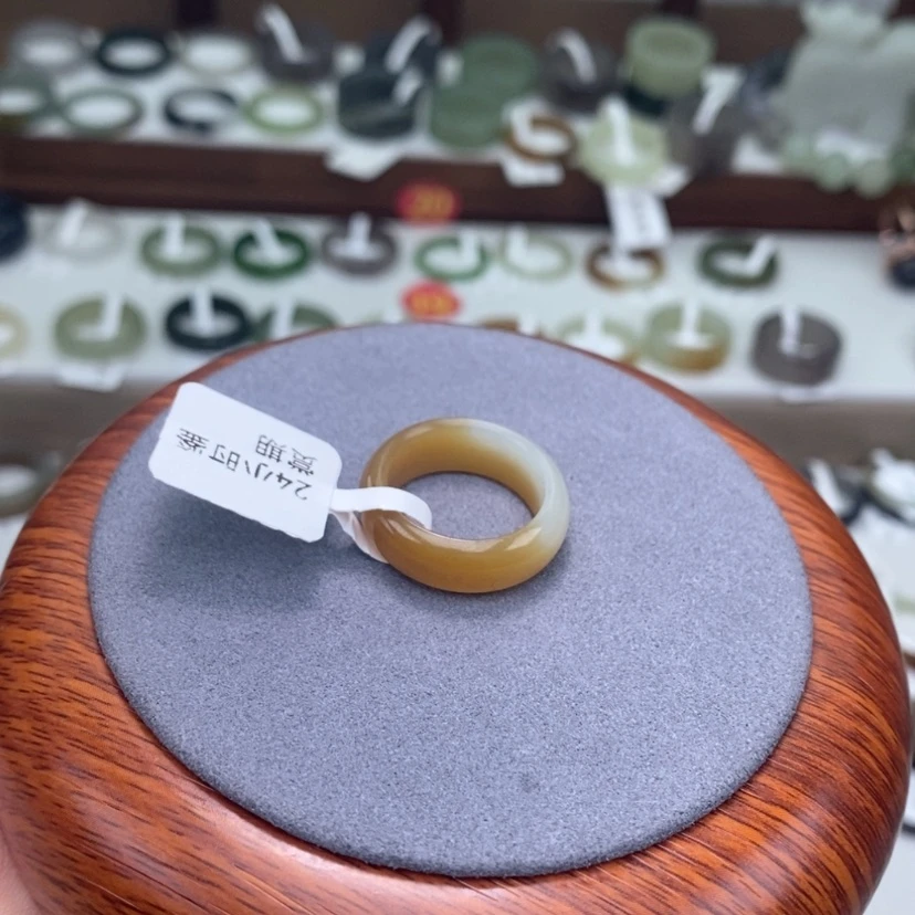 【闪购商品】未镶嵌戒指和田玉  和田玉戒 11-2