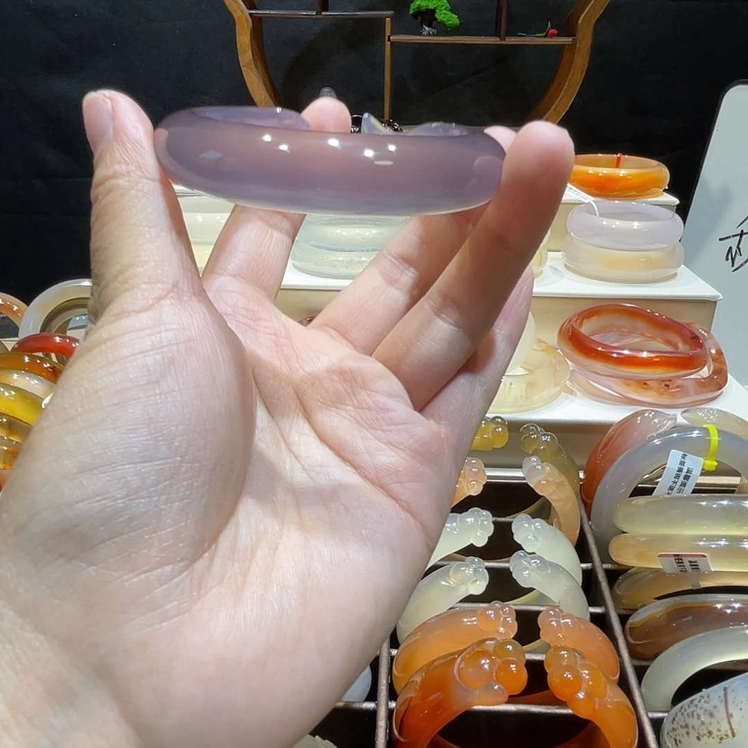 玛瑙/玉髓未镶嵌手镯