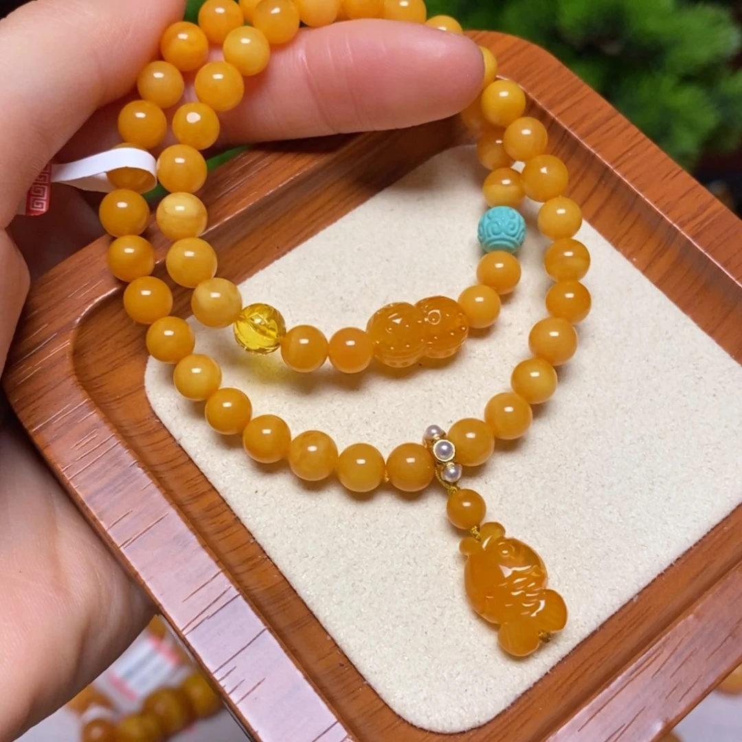 【闪购商品】手链蜜蜡未镶嵌手串