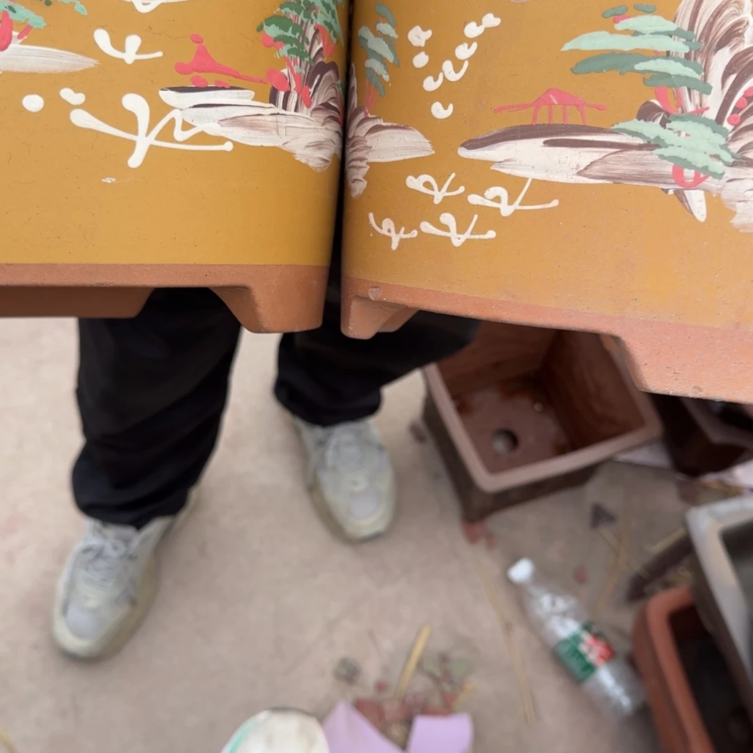 紫砂花盆口径17.13口径