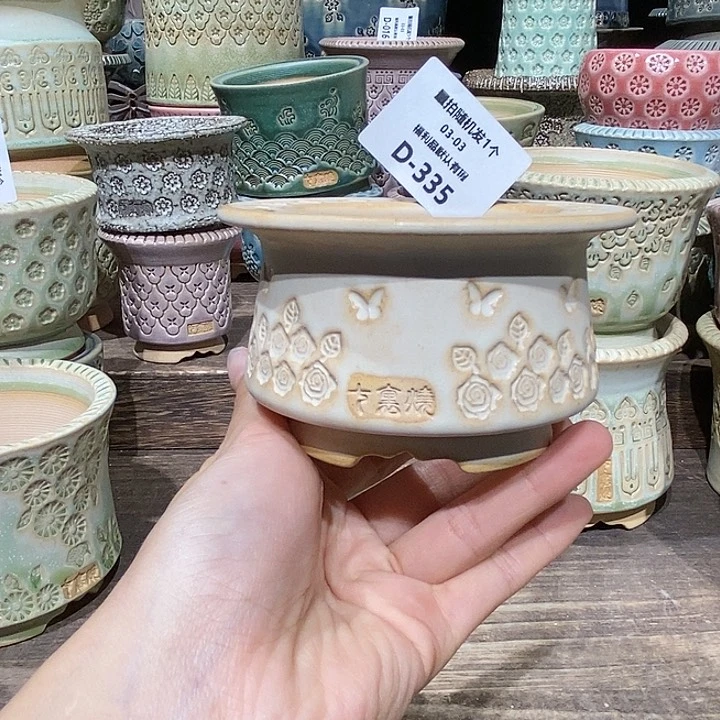 七里烧花盆3-3-335口径6