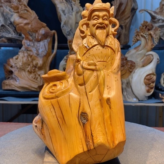 柏木（崖柏）根雕摆件