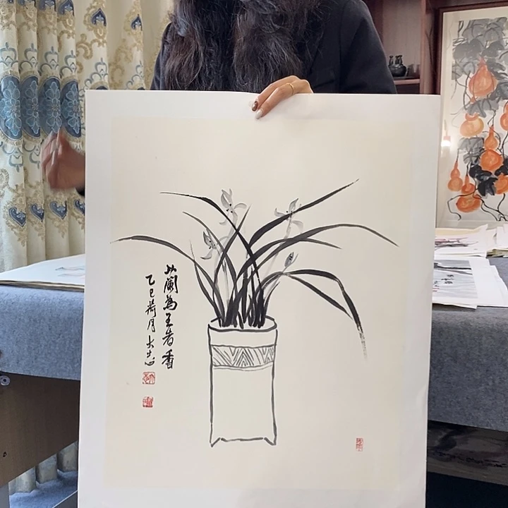 国画纯手绘国画写意作品