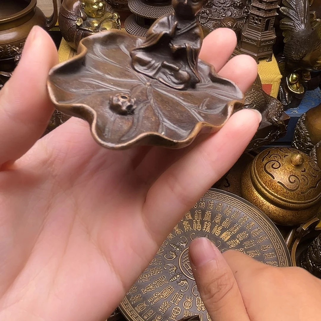 铜器摆件老王直播间