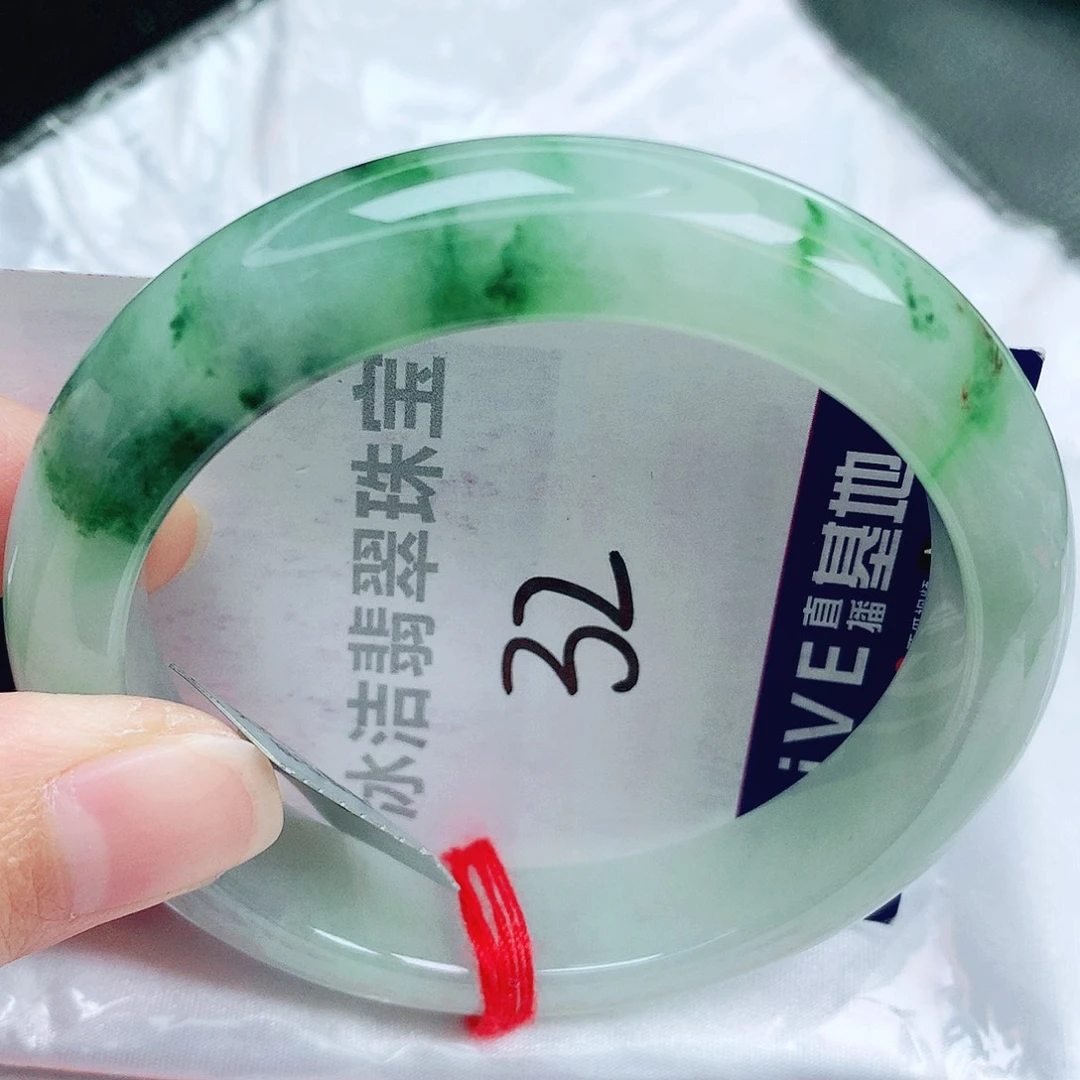 未镶嵌手镯翡翠缅甸天然A货翡翠手镯