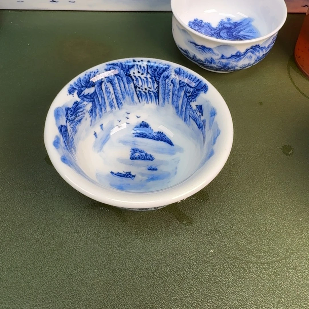 景德镇纯手绘茶具圆圆270