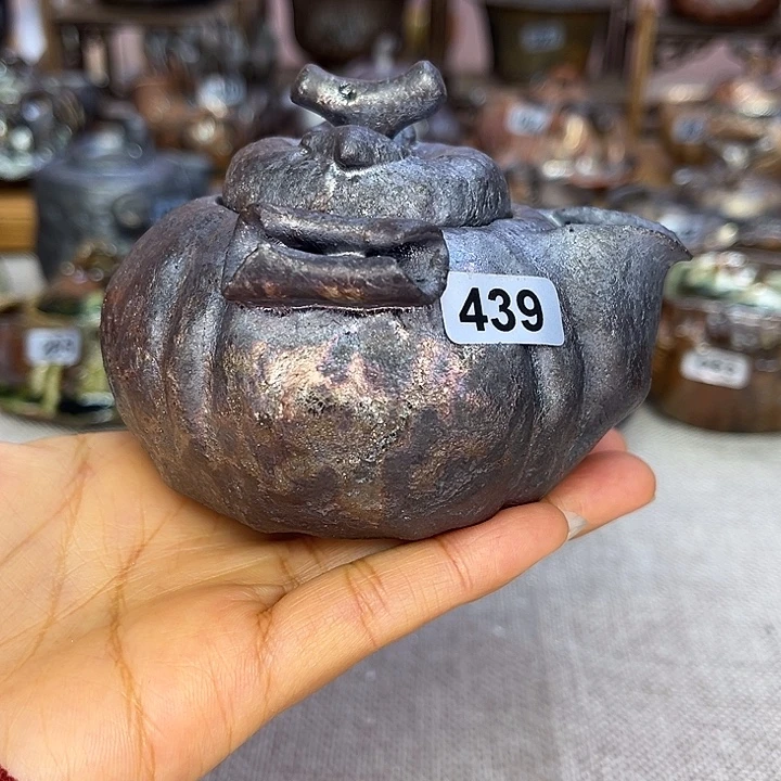 裸柴烧陶瓷手工茶器