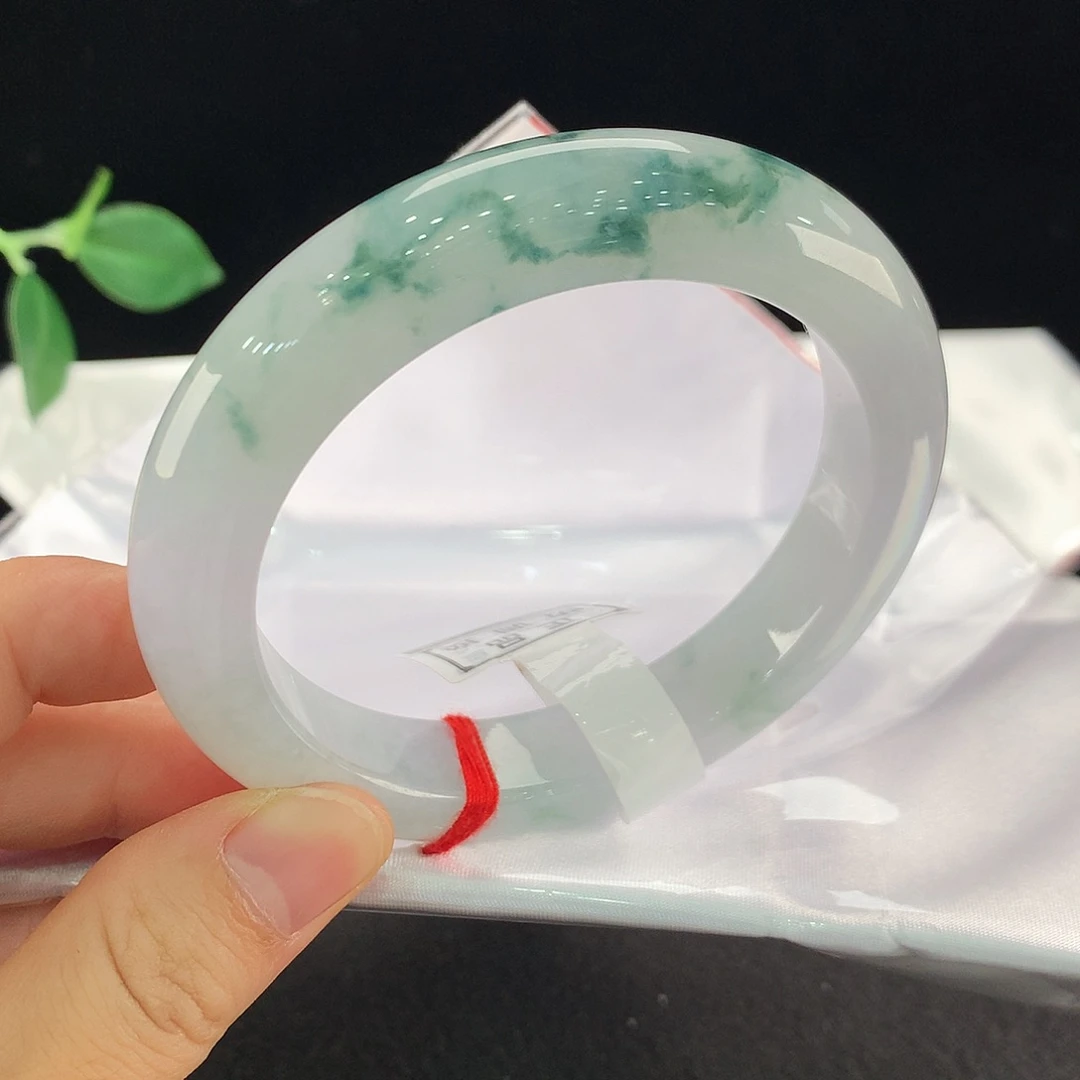 翡翠未镶嵌手镯0036