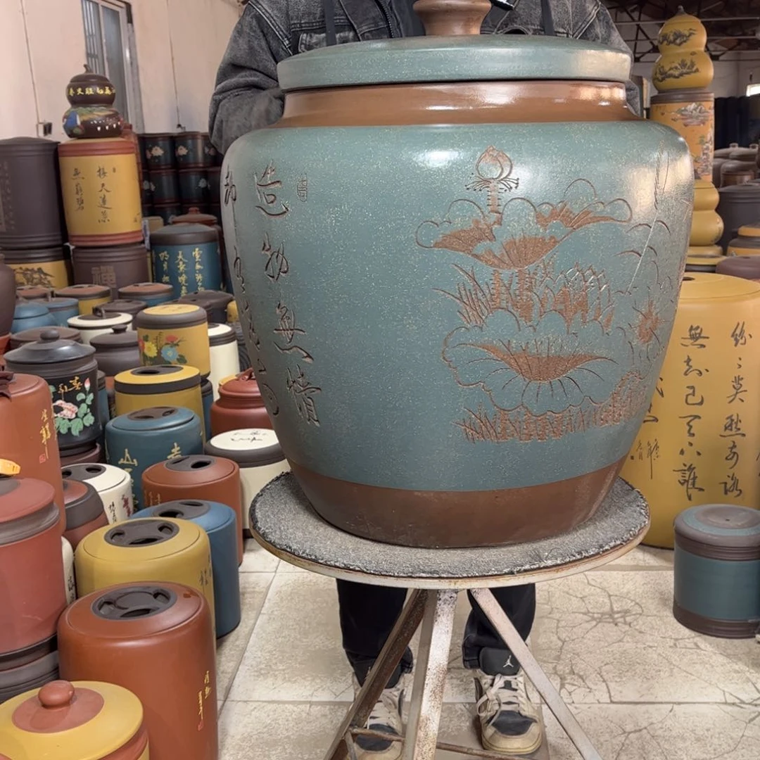 紫砂茶叶罐茶叶罐