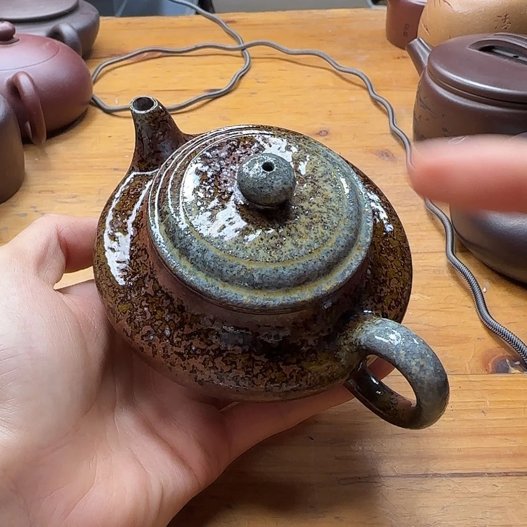 紫砂茶壶民间手艺人全手工制作