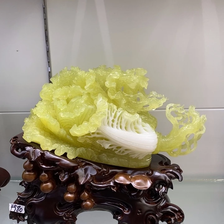 【闪购商品】蛇纹石玉（覆膜）未镶嵌珠宝奇石