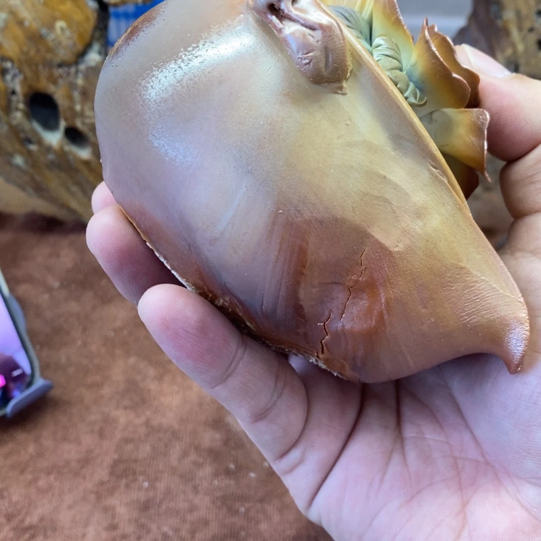 陶园柴烧，精品高货三*清714瑕
