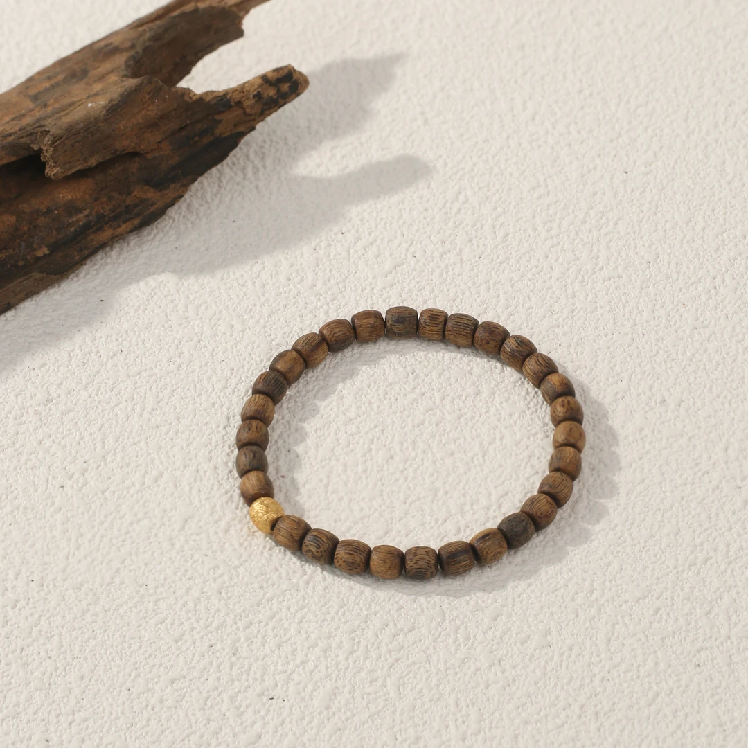 【彻悟】沉香925银手串（天然珠宝多样性发其一）