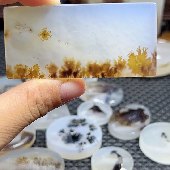 玛瑙/玉髓未镶嵌珠宝半成品