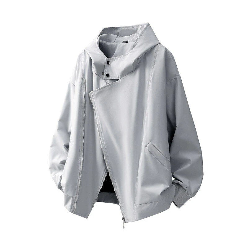 2025新款春季三种穿法双拉链机能风夹克男户外休闲百搭潮流外套