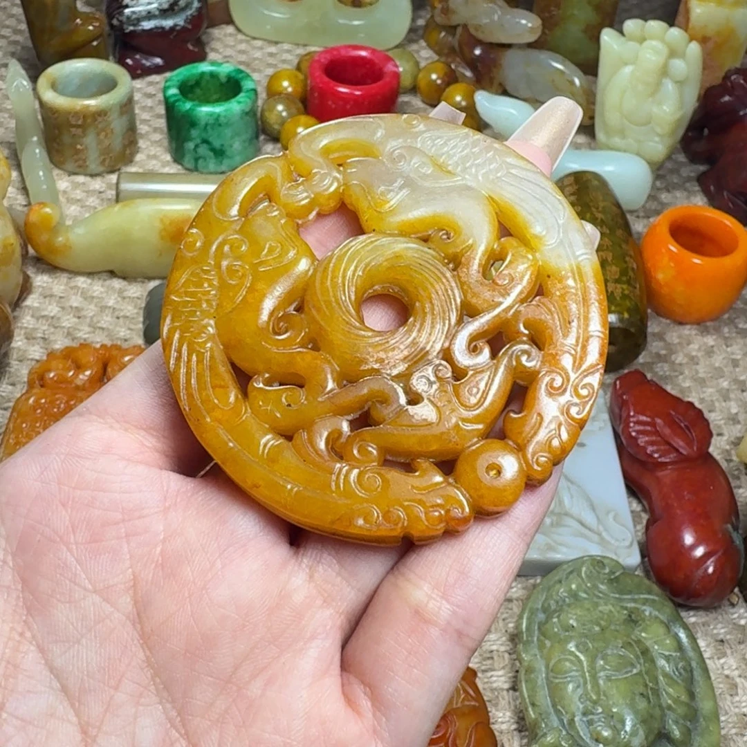 吊坠白玉菩提挂件