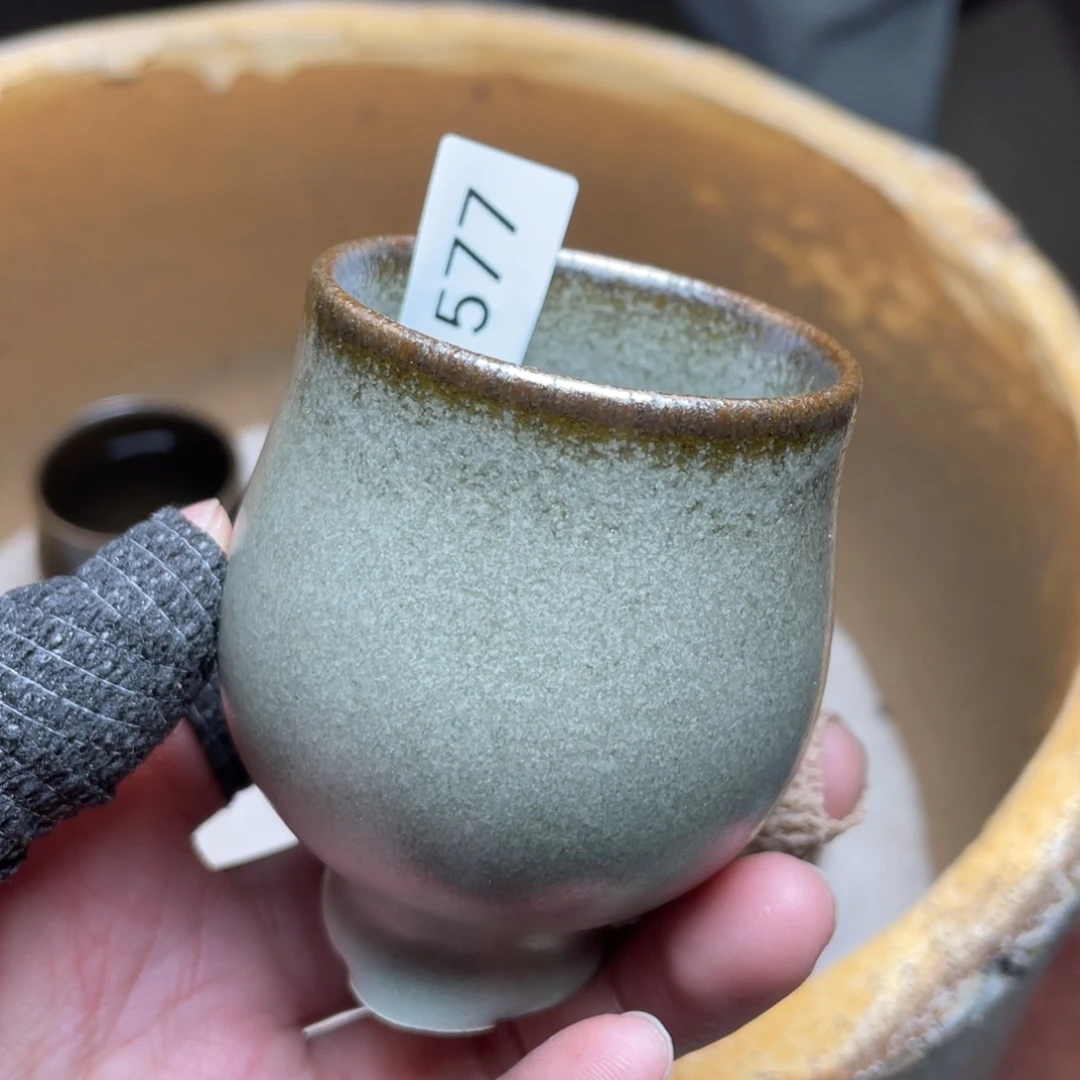 茶盏577 福临号建盏主人杯微瑕