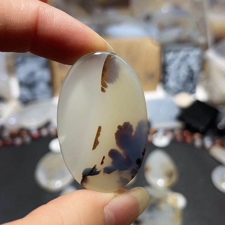 玛瑙/玉髓未镶嵌吊坠(不含链)