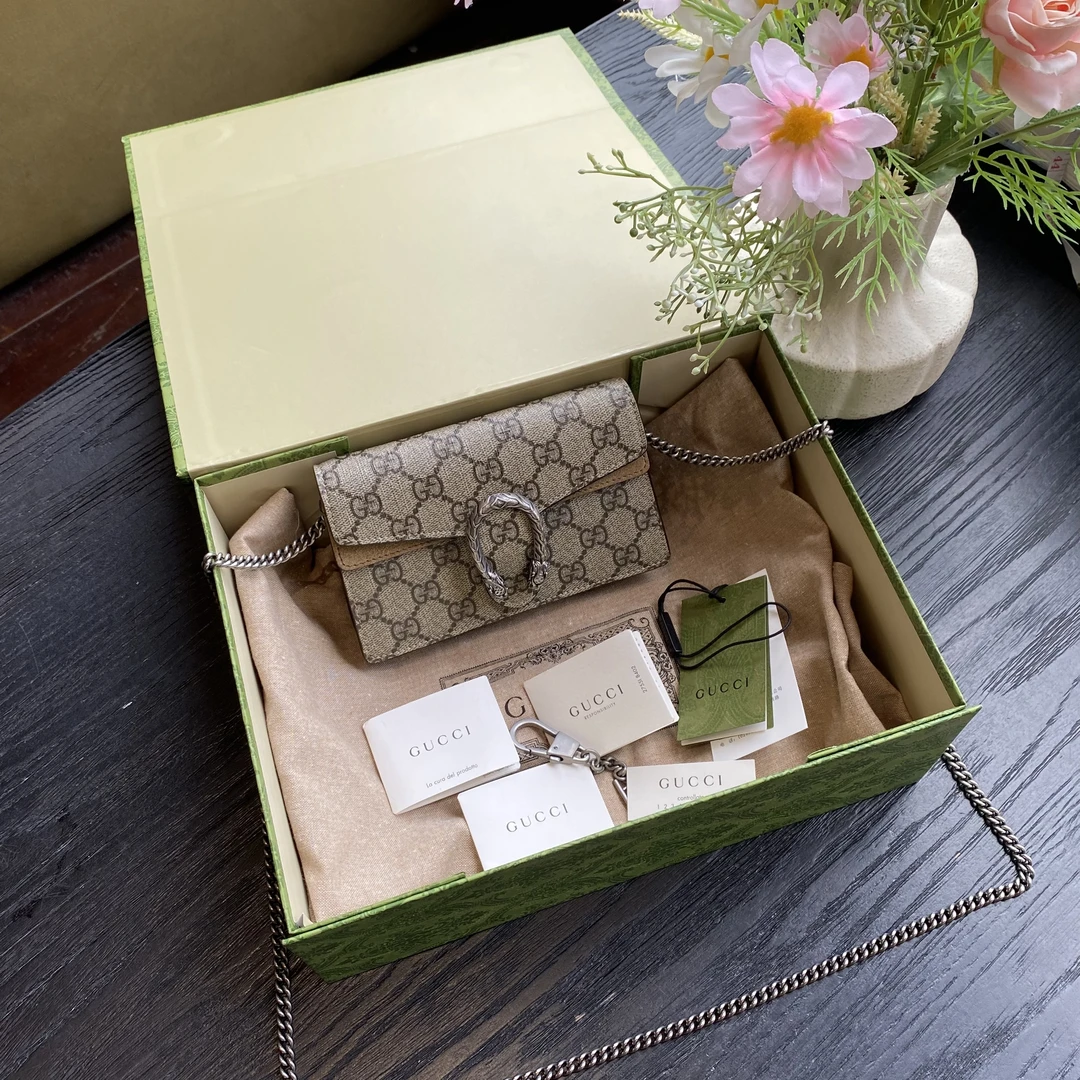 95新 GUCCI/古驰 Gucci 酒神mini包/sp24051