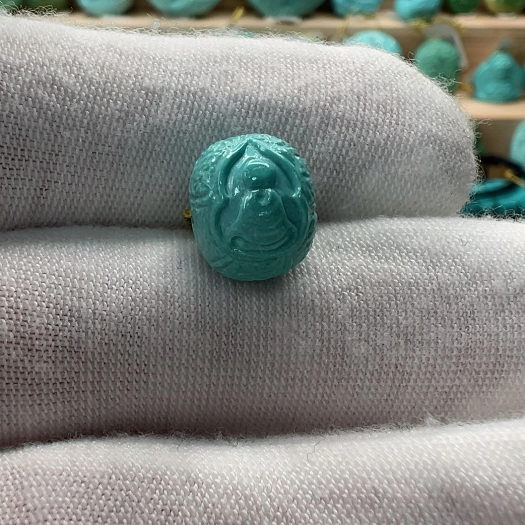 未镶嵌绿松石无相佛珠10.8mm