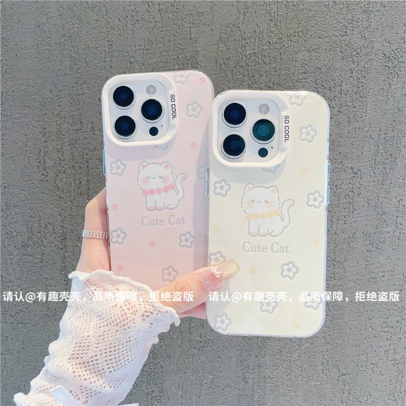 磨砂彩银适用苹果17/iPhone/华为荣耀/OPPO/VIVO/小米手机壳保护
