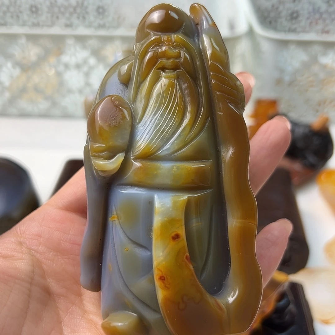 踏***士玛瑙/玉髓颈饰未镶嵌