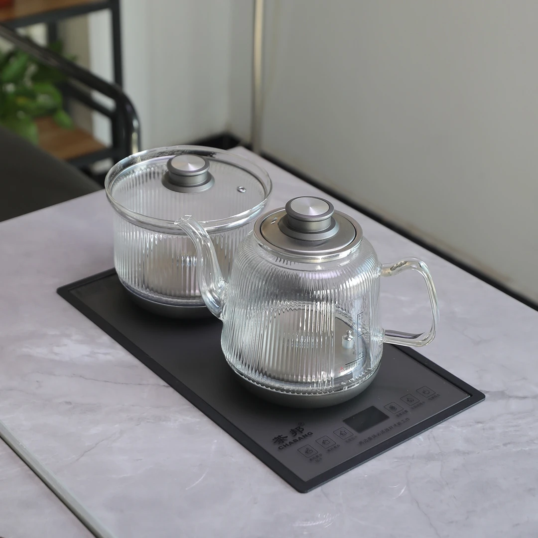 茶邦烧水壶纯钛自动上水烧水壶一体嵌入式茶台电热水壶泡茶专用