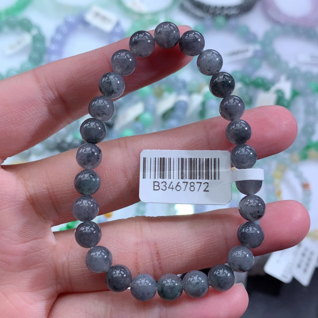 翡翠手链未镶嵌天然