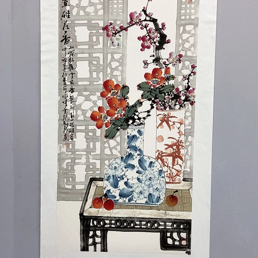 国画陈党明三尺精品佳作