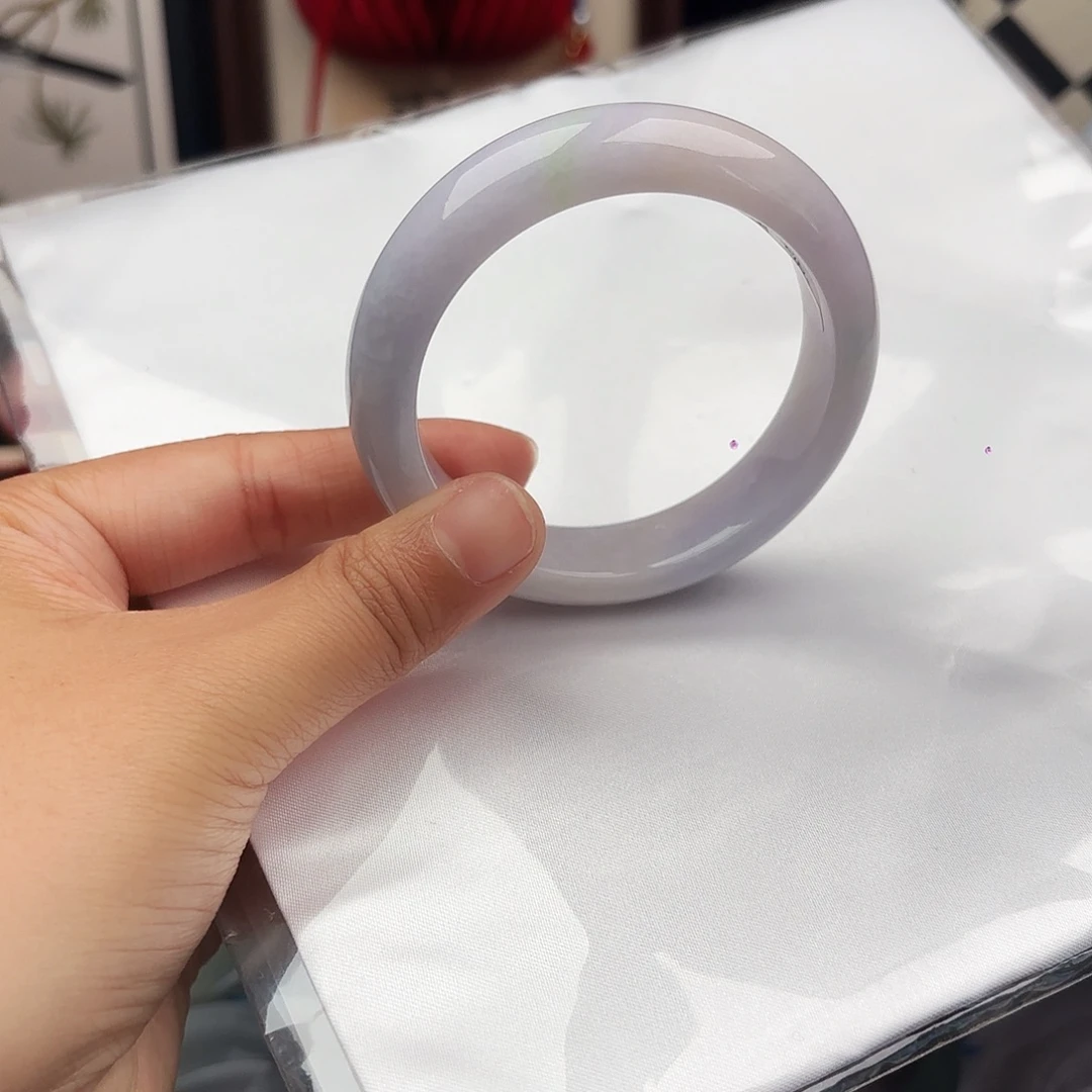 翡翠未镶嵌手镯55-56 x3 48