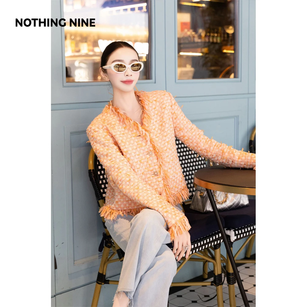 NOTHING NINE 柑橘落日意大利进口面料外套