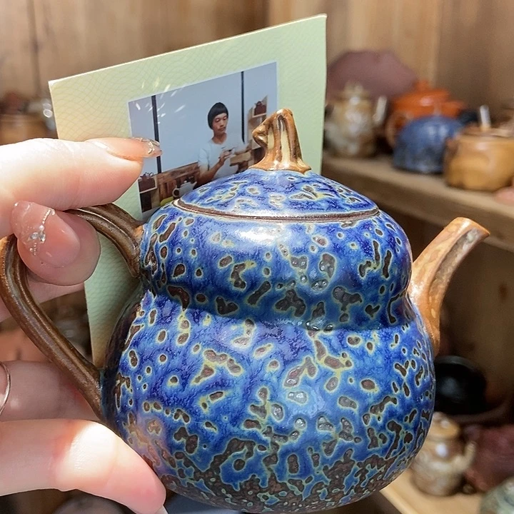 柴烧老岩泥高端茶器