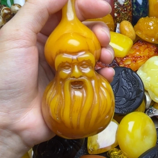 未镶嵌琥珀手链蜜蜡