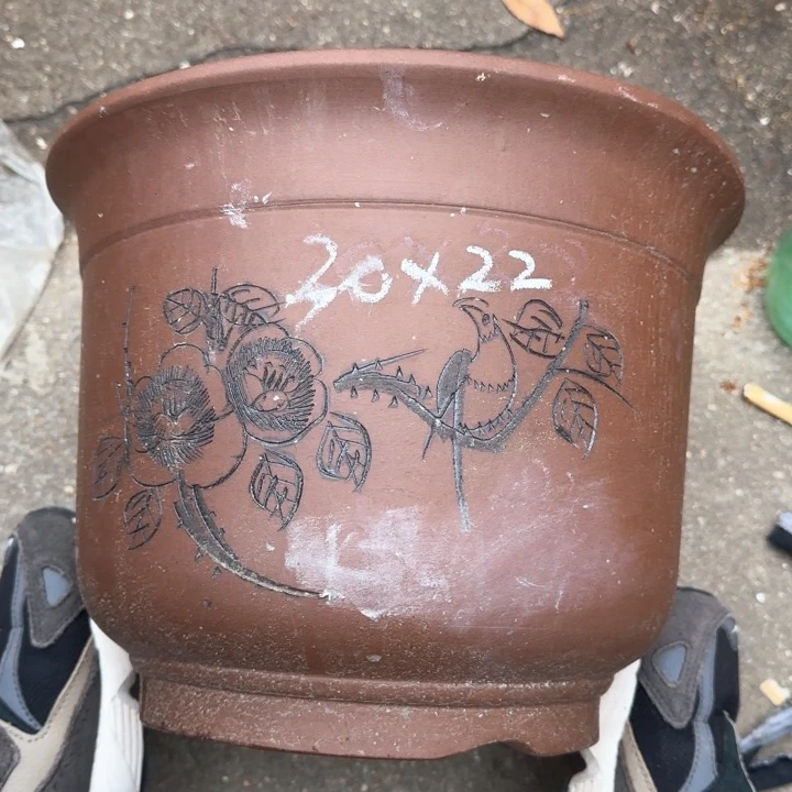 紫砂花盆特价清仓